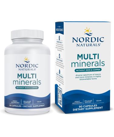 Nordic Naturals Multi Minerals Without Iron & Copper 90 Capsules