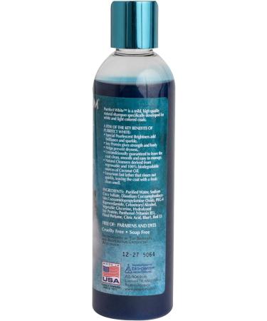 Organic Groom Cat Shampoo - Brightener for White & Bright Fur - Coconut Oil Formula - 236ml - Buy Online on GoSupps.com