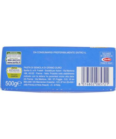  Barilla Barilla - Striped Pens 10 Minute Cooks - 6 x 500g 3kg  - Buy Online on GoSupps.com