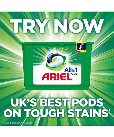 Ariel Washing Liquid Laundry Detergent Gel 144 Washes (888 ml x 6) Colour & Style Brilliant Colours And Cleaning Even In A Cold Wash - Buy Online on GoSupps.com