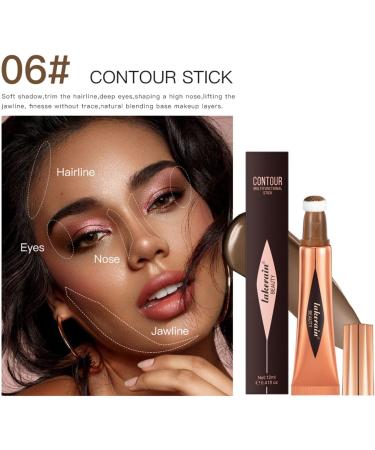 Women Liquid Smooth Moisturizing Contouring Highlighter Face Beauty Wand Foundation-Cosmetics Profession Makeup Face Brightening-Anti-Aging Blush-serum for Glowing Skin Sensitive-Skin Cream 01 - Buy Online on GoSupps.com