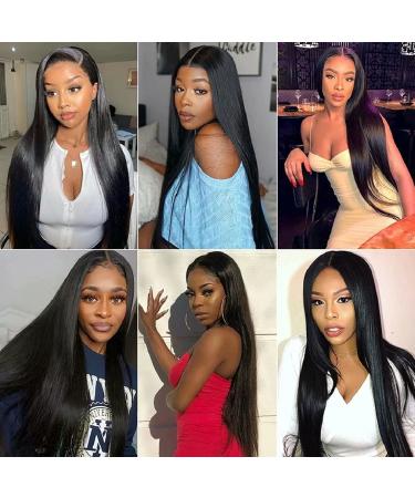 AILIF 20 Inch Lace Front Human Hair Wig | 150% Density Brazilian Virgin Hair | Natural Color for Black Women - Buy Online on GoSupps.com