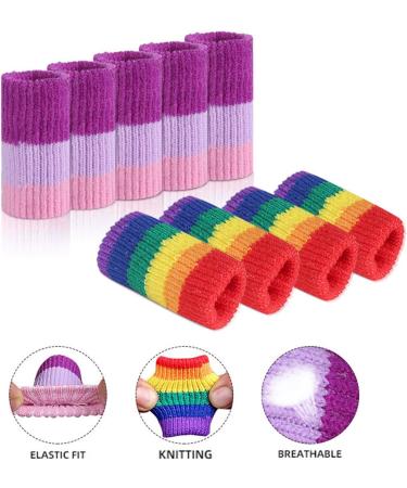 Amagogo Finger Sleeves Protector for Basketball & Sports - 10 Pack Transparent | Ideal for Tennis & Baseball - Buy Online on GoSupps.com