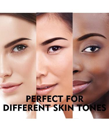 Eyebrow Stamp Stencil Kit - Perfect Brows with Brow Stamp Makeup Powder and 10 Reusable Stencils in Dark Brown | Long-lasting, Waterproof Eyebrow Shaping Kit - Buy Online on GoSupps.com