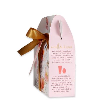 Joia Winter/Spring Scented Moisturizing Gift Set | Bar Soap & Shea Butter Hand Cream - Vanilla & Coco | Perfect for Gift Giving | 2.4 Fl Oz - Buy Online on GoSupps.com