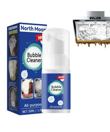 Bubble Cleaner - Bubble Cleaner Kitchen Cleaning Spray Rinse- Cleaning Spray Bathroom Foam Kitchen Bubble Cleaner for Stubborn Grease & Grime Frifer 1