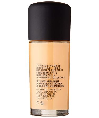 MAC Studio Fix Fluid SPF 15 30ml NC25 - Long-Lasting Foundation for Flawless Skin - Buy Online on GoSupps.com
