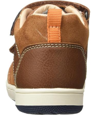 Geox Baby Girls B New Flick F Trainers 3.5 UK Child - Brown Navy - Buy Online on GoSupps.com