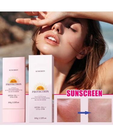 Sun cream broad spectrum tinted moisturizer 100 g natural waterproof for face body sports makeup - Buy Online on GoSupps.com