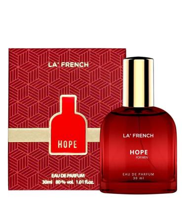 HU Hope Perfume 30ml for Men | Eau De Parfum | Long Lasting | Premium Luxury | Fresh Fragrance Scent | Travel-Friendly Perfume | Date Night Perfume