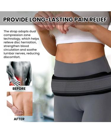 Bexdug Hip Belt for Women | Comfortable Lumbar Support Correction Belt for Sitting Sleeping Walking Reading Typing & Driving International Shipping Available - Buy Online on GoSupps.com