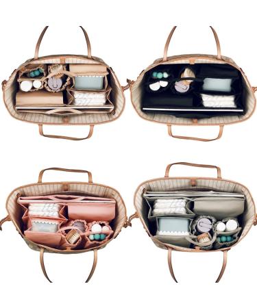 Lilibell Classic Black Diaper Bag - Stylish & Functional Baby Bag Water-Repellent Washable Organizer for Moms & Dads - Buy Online on GoSupps.com