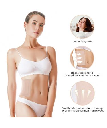 Yuxiaoshi 10-Piece One-Way Secondary Oil Pack | Castor Oil Packs for Liver Detox | Self-Adhesive Organic Cotton Wraps for Daily Use - International Shipping - Buy Online on GoSupps.com