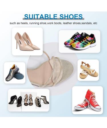 Ball of Foot Cushions for High Heels - Non-Slip Metatarsal Pads for Pain Relief - Comfortable Forefoot Cushions (3 Pairs - Buy Online on GoSupps.com