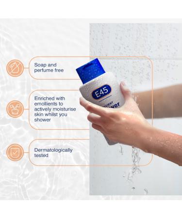 E45 shower cream 200ml (Pack of 2) 6.76 Fl Oz (Pack of 2) - Buy Online on GoSupps.com