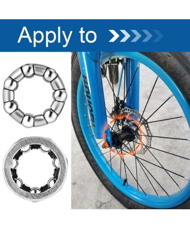 Jaceyon Bicycle Bearing 3/16 x 7 4Pcs Retainer Replacement Wheel Bearings for Front Rear Axle - Bike Repair Accessories - Buy Online on GoSupps.com