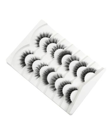 3D Cat-Eye Wispy False Eyelashes - Natural & Reusable Fluffy Faux Lashes (No.191) - Buy Online on GoSupps.com