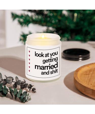 BaubleDazz Lavender Scented Candle - Funny Wedding, Bachelorette, Bridal Shower Gift for Bride - 7oz Soy Wax - Bride to Be Gifts for Her - Buy Online on GoSupps.com