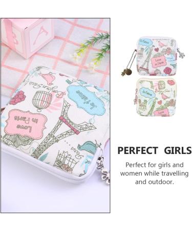 Lurrose 4-Pack Women's Storage Bags - Period Pockets for Teenage Girls | Organize Bandages & Essentials - Buy Online on GoSupps.com