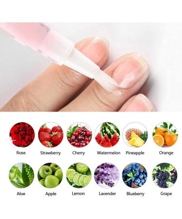 Jutqut Cuticle Oil Pen 6Pcs Nail Polish Repair Gel Pen Care Oil Pen Nutrition Oil Nail Care Repair Cracked Dry Cuticle Manicure Care Moisturize & Polish for Nails Strengthener Nail Growth - Buy Online on GoSupps.com