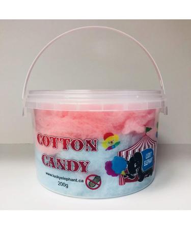 Lucky Elephant Pre-Packaged Cotton Candy Tub - 200g - Buy Online on GoSupps.com