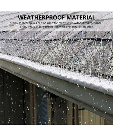 Abizarch Bird Spikes Deterrent Anti-Perch Pigeons Birds Cats Repeller Pest Control Wall Fence Garden Security ZHAZHAMO(one) - Buy Online on GoSupps.com