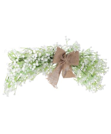 STOBAZA Simulated Gypsophila Wall Hanging Decor Door Decoration Floral Hanging Flowers Christmas Silk Flower