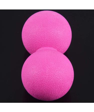Pyugxab TPE Gym Fitness Ball Portable Massage Ball for Stress Relief & Improved Blood Circulation | Pink Therapy Exercise Ball - Buy Online on GoSupps.com