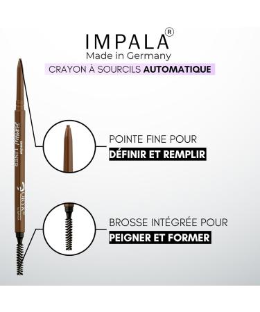 ORYX Precise Automatic Eyebrow Pencil 601 Ash Brown - Buy Online on GoSupps.com