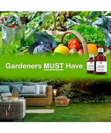 Made in France Pure neem oil ultraconcentrated skin and hair care plant protection antiaphids mealybugs mosquito repellent equivalent to 200 l spray 1000 ml - Buy Online on GoSupps.com