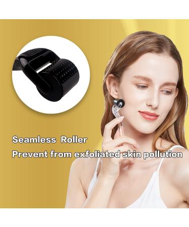 Morlake Professional 0.25mm Microneedle Derma Roller for Face & Body Skin Care - Individual Needles, Seamless Design - 1 Pack - Buy Online on GoSupps.com