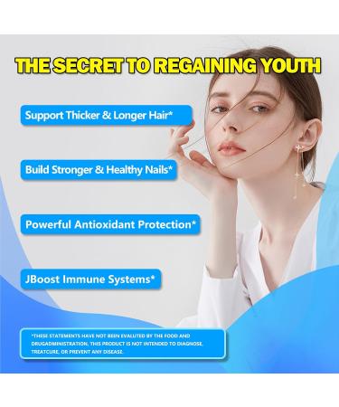 Marine Collagen Peptides Liquid Drops, Hydrolyzed Multi Type I & III Collagen w. Hyaluronic Acid Biotin Vitamin C for Joint, Skin, Hair & Nail, Liquid Marine Collagen High Absorption for Women Men - Buy Online on GoSupps.com