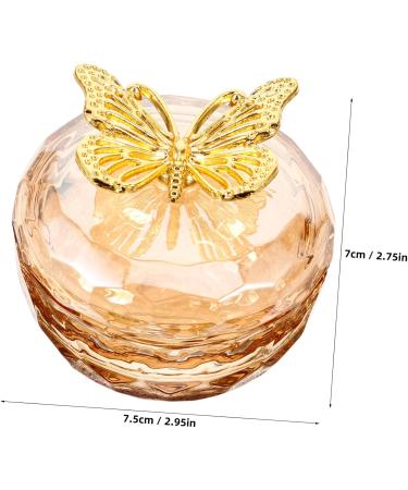 PAMINGONO Nail Art Brush Cup Decorative Nail Brush Cup Manicure Nail Dish Glass Nail Art Dish Nail Art Accessories Nail Dappen Dish Decorative Glass Dish for Acrylic Nails Manicure Nail Cup - Buy Online on GoSupps.com