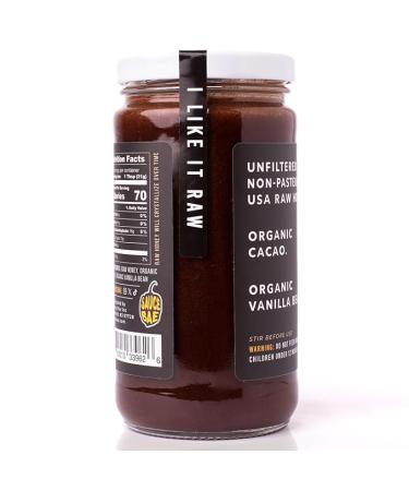 Sauce Bae Cacao Raw Honey with Vanilla Bean - Organic Unpasteurized Unfiltered  Superfood Chocolate - 1 lb - Buy Online on GoSupps.com