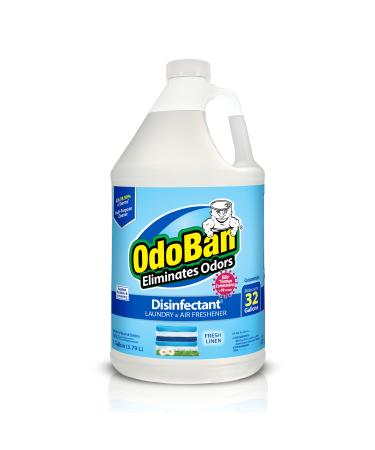 OdoBan Fresh Linen Odor Eliminator and Disinfectant Concentrate (1 Gal.), Single