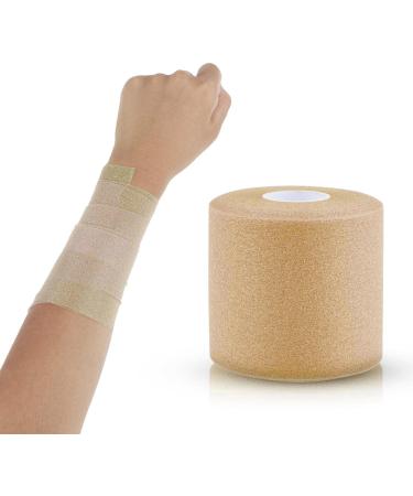 Buy Athletic Pre Wrap Tape | Foam Underwrap for Hair Ankles Wrists & Knees | 2.76in x 88ft - International Shipping Available - Buy Online on GoSupps.com