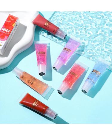  Generisch 8 Pcs Mother of Pearl Moisturizing Lip Gloss Lip Gloss Moisturizer Colored Pencil Instant Shine and Transparent Moisturizing Lip Care Products - Buy Online on GoSupps.com