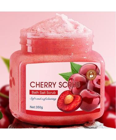 Exfoliating Clarifying Scrub Exfoliating Body Scrub Body Scrub Natural Brazilian Coffee Gentle Exfoliating Orange Body Scrub Body Cleansing Exfoliating Dead Skin (350g Cherry) - Buy Online on GoSupps.com