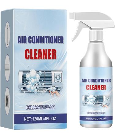 Air Conditioner Cleaner Spray | 120ml Air Conditioner Coil Cleaner Spray | Safe All-Purpose Household Bubble Cleaner Effective Multi-purpose Foam Cleaner for Dirt Grease - Buy Online on GoSupps.com