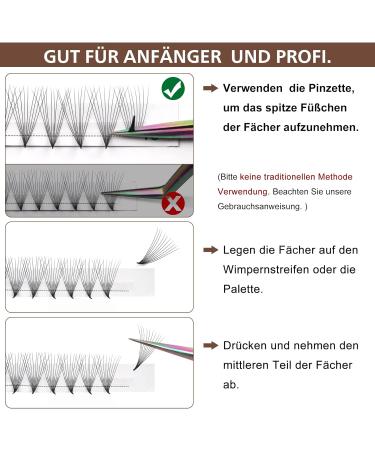 Shop 10D-D Eyelash Extensions - 3D 4D 6D & 10D Volume Lashes | B&Q C&D Curl - International Shipping Available - Buy Online on GoSupps.com