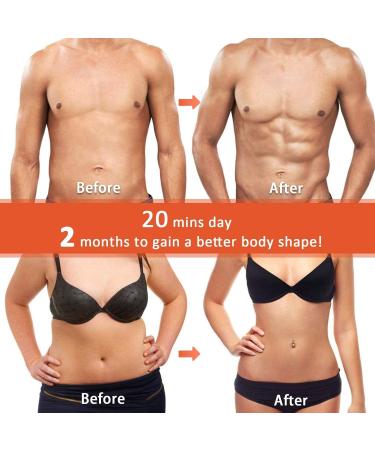 Abs Trainer - Ab Toning Belt for Men and Women | Waist Trimmer & Workout Equipment - Buy Online on GoSupps.com