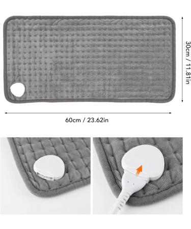 Heating Cushions - 10 Temperature Levels Electric Neck & Shoulder Pillows with Timer - Hot Heating Pillows for Home Use (220V EU Plug) - Buy Online on GoSupps.com
