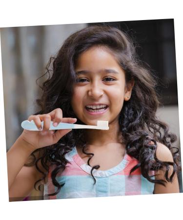 Shop Minkissy Children's Soft Bristle Toothbrush Set Perfect Travel and Household Cleaning Tool for Kids - Buy Online on GoSupps.com