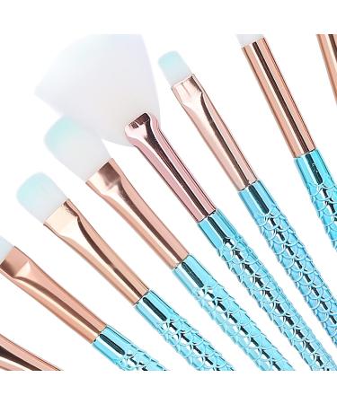 Soft 10PCS Makeup Brushes Set | Professional Blending & Cosmetics Tools for Eyes Blush & More - Buy Internationally - Buy Online on GoSupps.com