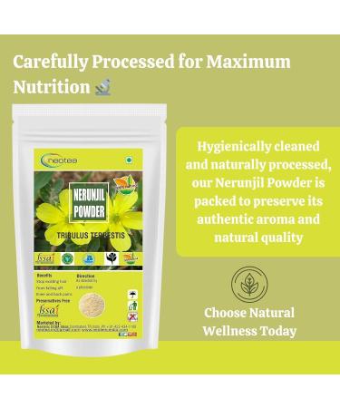 neotea Tribulus Terrestis | Nerunjil Powder | 300gm Pack of 1 - Buy Online on GoSupps.com