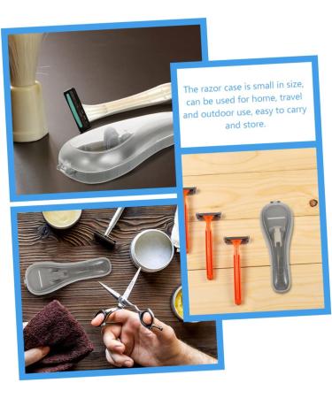 Minkissy 2-Piece Razor Storage Box - Safety Razor Case with Rust Protection & Travel-Friendly Design - Buy Online on GoSupps.com