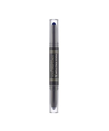 Max Factor Contouring Stick Eyeshadow Silver Storm & Midnight Blue - Eyeshadow Pencil with Two Cool Shades for a Successful Eye Look - With Creamy Consistence Silver Storm & Midnight Blue 1 count (Pack of 1) - Buy Online on GoSupps.com
