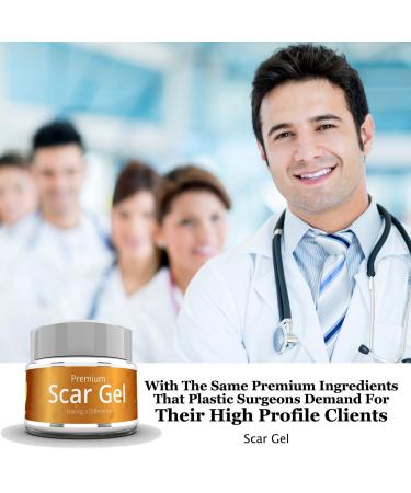 Scar Removal Gel | Maximum Strength Cream for New & Old Scars | 1.05 oz | Flattens Keloids Fast - Buy Online on GoSupps.com