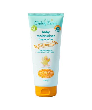 Childs Farm | OatDerma Baby Moisturiser 200ml| Suitable for Newborns with Dry Itchy & Eczema-prone Skin 200ml Dry & Itchy