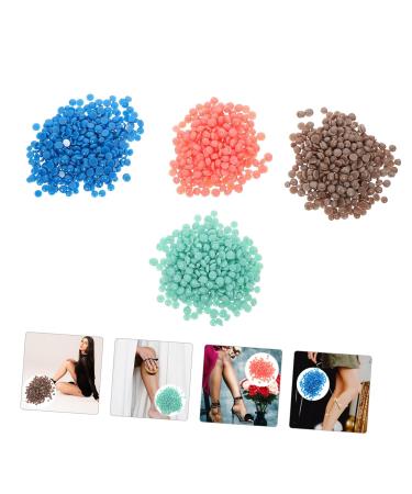 Magiclulu 4 Pack Wax Beans - Hard Wax Pearls for Hair Removal & Eyebrow Waxing - Brazilian Wax & Depilation Cream - International Shipping Available - Buy Online on GoSupps.com